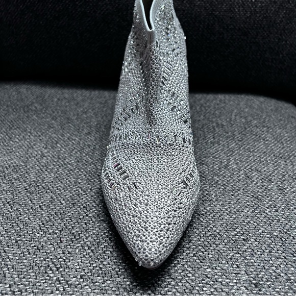 Lauren Lorraine Rhinestone Ankle Boot Size 10 - Picture 7 of 13